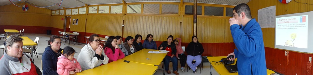 Emprendedores de Pishuinco, Huellelhue y Antilhue conocen instrumentos de fomento