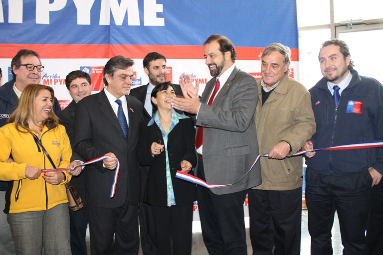 Ministro Longueira inaugura Feria Arriba MiPyme en Valdivia