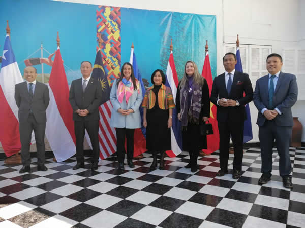 Región de los Ríos participó en la celebración del 55 aniversario de ASEAN