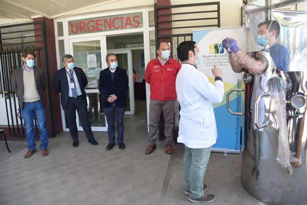 Hospital Santa Elisa de Mariquina contará con cabina de seguridad para pesquisa preventiva de COVID-19