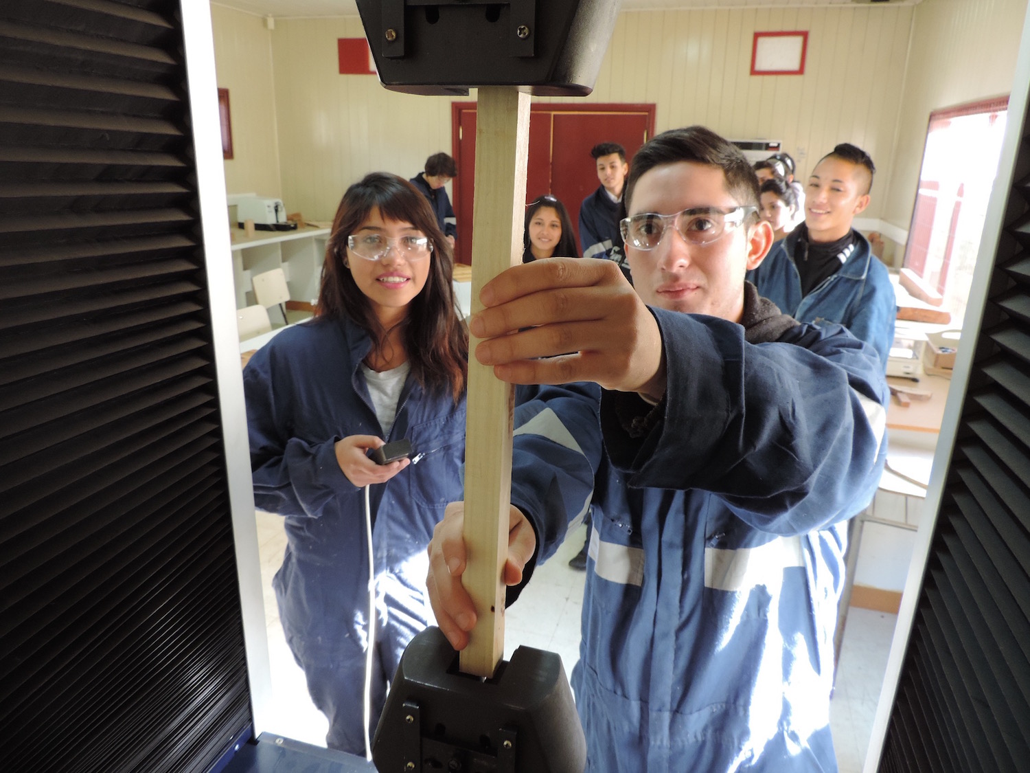 Importantes avances presenta programa que facilita inserción laboral de estudiantes a empresas forestales