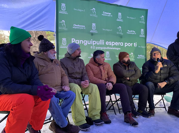 Con importantes anuncios para el desarrollo turístico regional se llevó a cabo la activación de temporada invernal en la Reserva Nacional Mocho Choshuenco