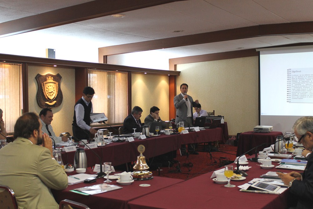 Corporación Regional de Desarrollo Productivo presentó al Core Plan de Trabajo 2012