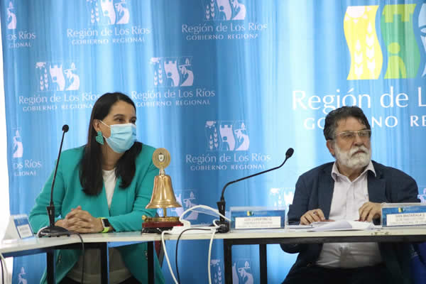 Gobernador Cuvertino presentó a la nueva gerenta de la Corporación Regional de Desarrollo Productivo de Los Ríos
