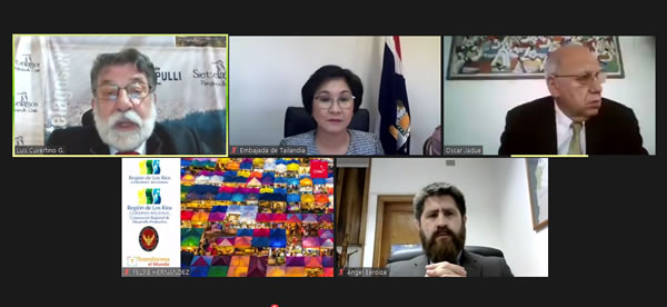 Encuentro Internacional reunió a Embajadora de Tailandia con Gobernador Regional de Los Ríos y empresas regionales