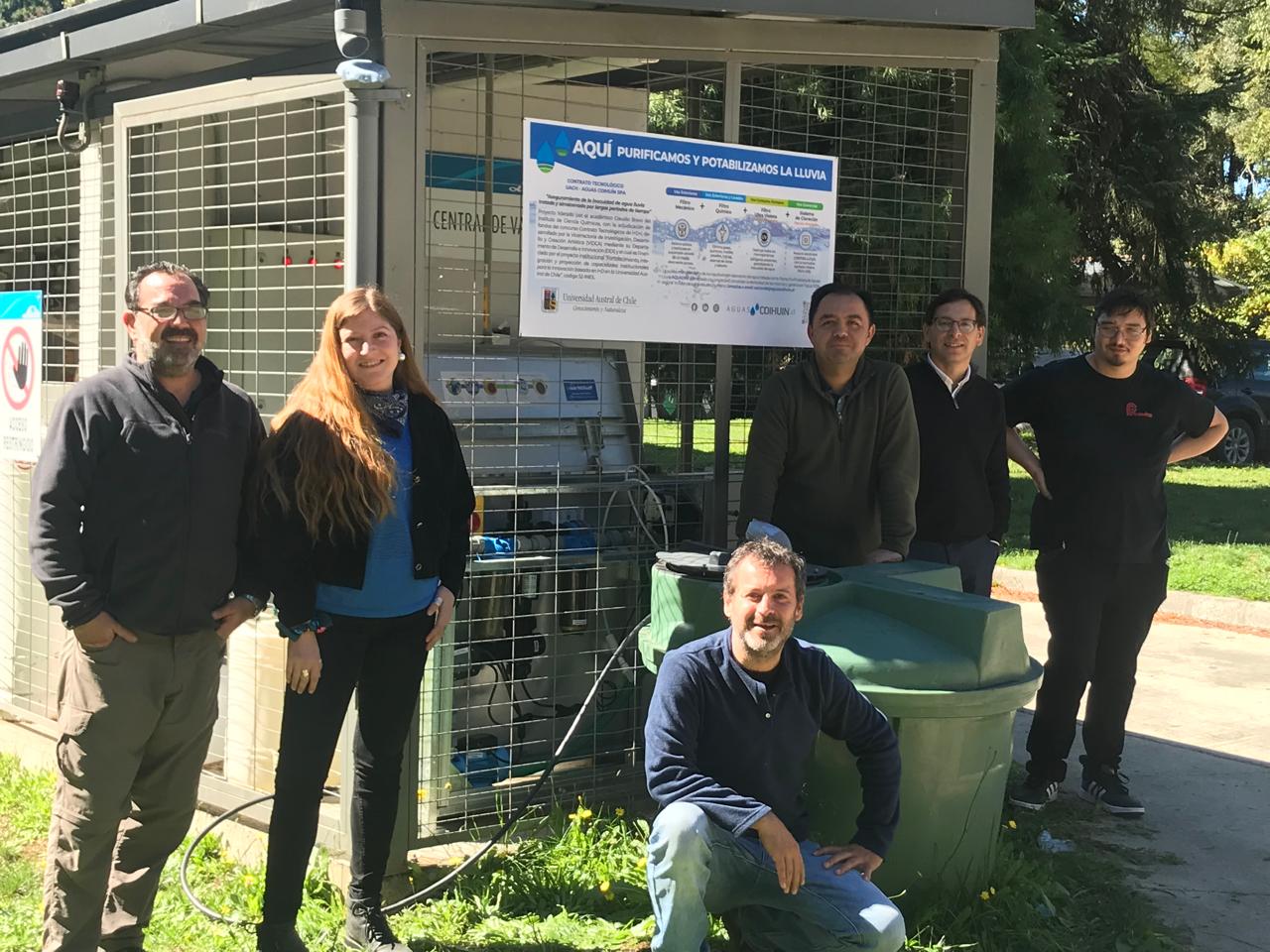 Agua potable todo el año: innovación local asegura acceso a partir de agua lluvia