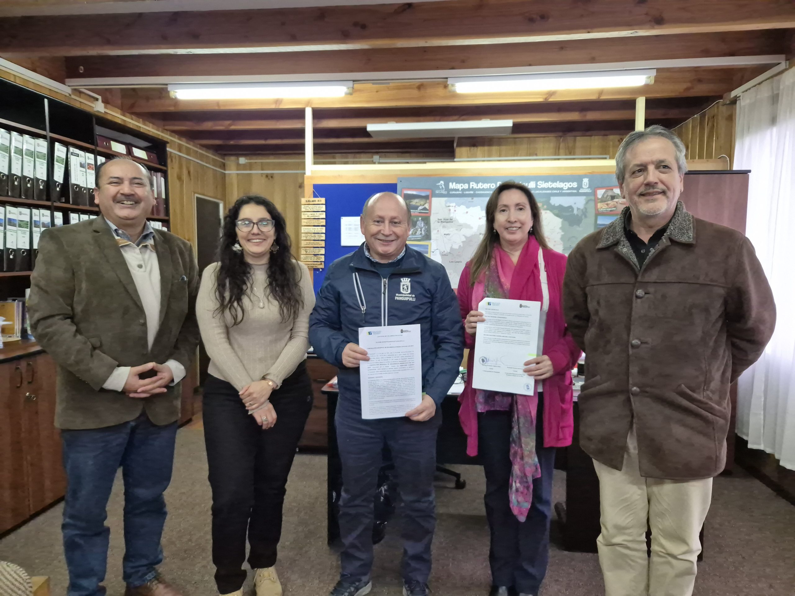 Alianza para fortalecer el desarrollo productivo de Panguipulli