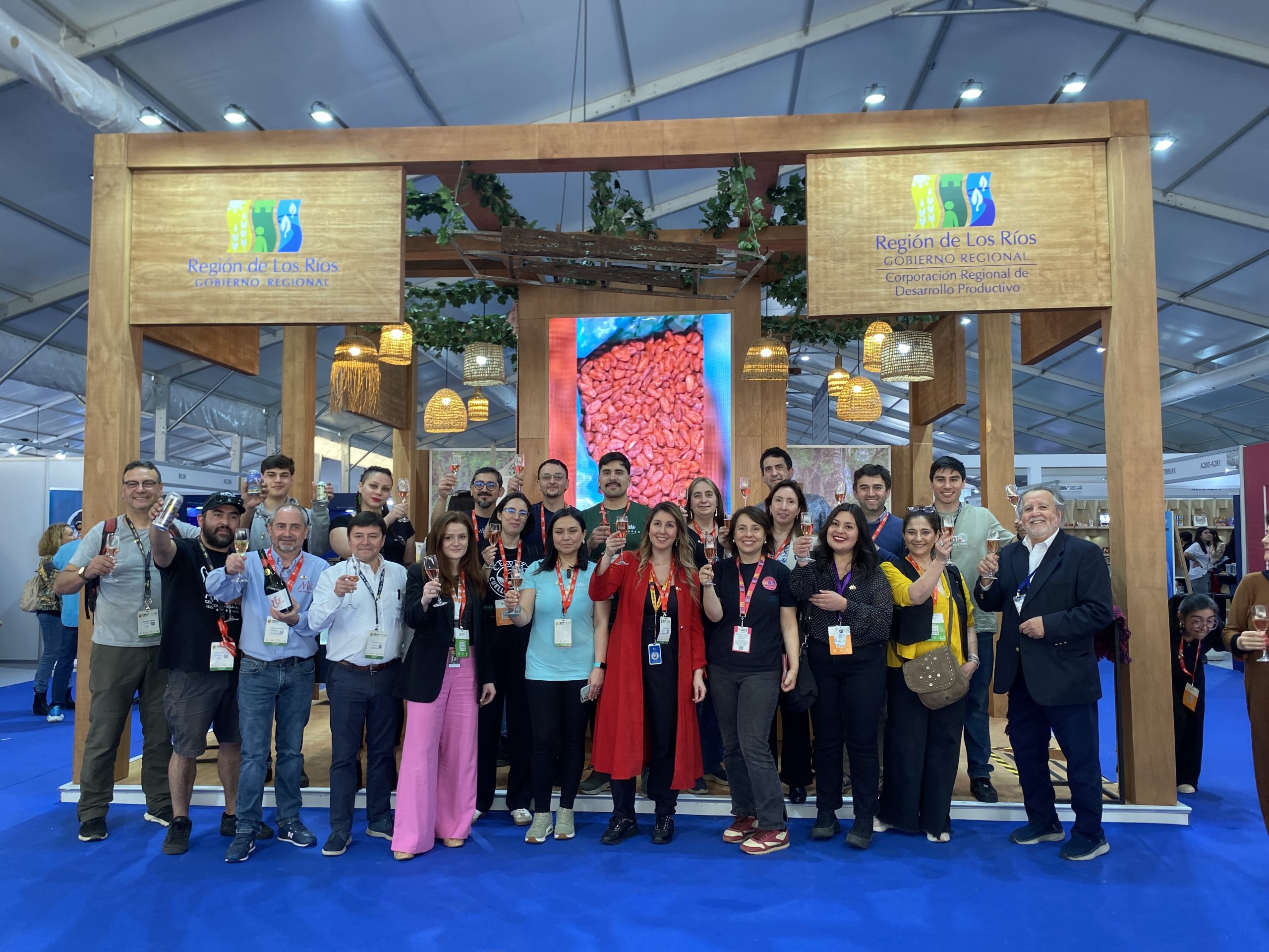 Sabores del sur conquistan Santiago: Los Ríos presente en Food & Service 2025